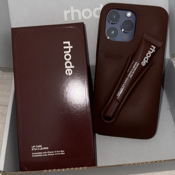 Espresso Authentic Rhode IPhone 14 PRO MAX Case - Picture 3 of 4